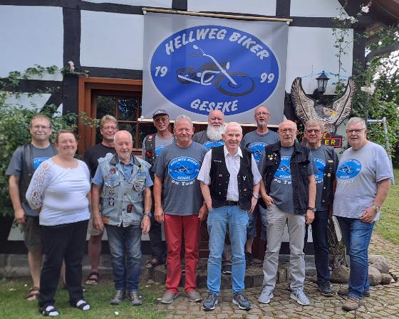 Hellweg Biker August 2024 Gruppenfoto